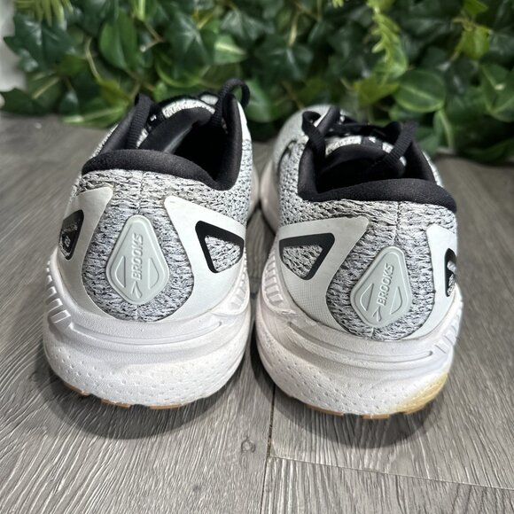 BROOKS Adrenaline GTS 23 Shoes Men 11.5 Oreo Gum Running Sneakers 1103911D112 main image 4